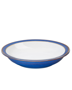 Denby Imperial Blue Rimmed Bowl