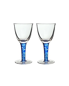 Denby Imperial Blue Red Wine Glass