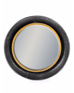 Round Lincoln Wall Mirror Medium
