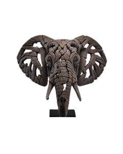 African Elephant Edge Sculpture