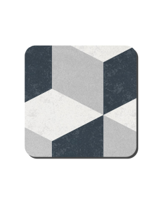 Denby Grey Geometric Coasters