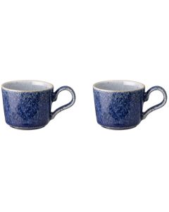 Denby Studio Blue Espresso Cups S/2