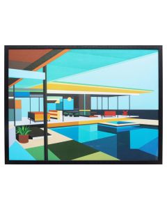 Modern Architecture Framed Picture