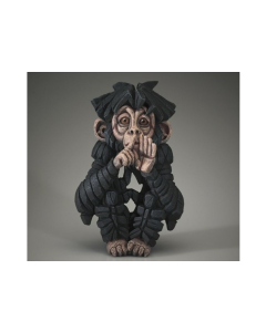 Edge Baby Chimp Speak No Evil Sculpture