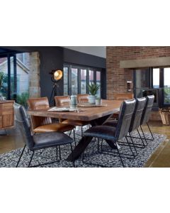 Toledo 200cm Table + 6 Cooper Chairs