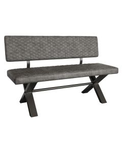 Fairfax Stone 140cm Bench with Back