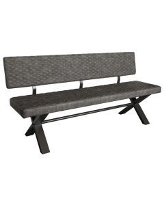 Fairfax Stone 180cm Bench with Back