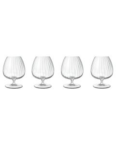 Optica Cognac Glasses Set/4