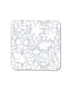 Denby Grey Floral Coasters