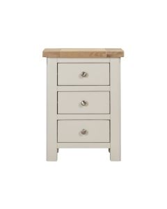 Coniston Painted 3 Drawer Bedside