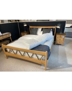 Cheviot King Size Bed + Bedsides