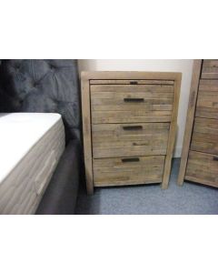Tahiti 3 Drawer Bedside Chest