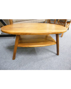 Teak Occasional Oval Coffee Table