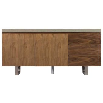 City/Concrete Wide Sideboard
