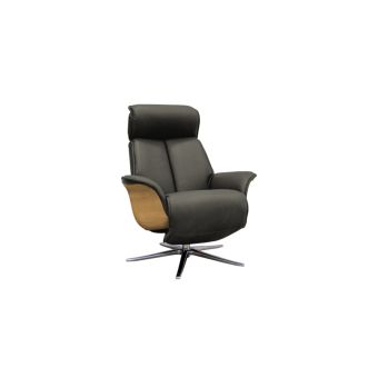 G-Plan Oslo Recliner Show Wood Sides