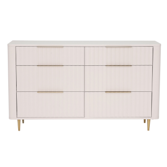 Pearl 6 Drawer Wide Chest