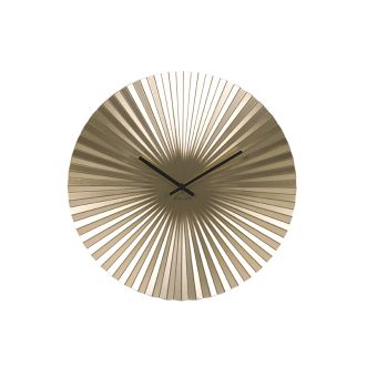 Sensu Steel Gold Wall Clock