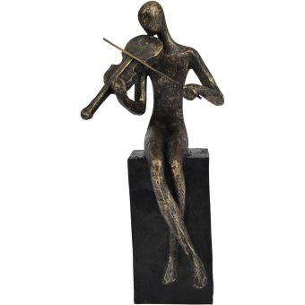 Antique Bronze Vanessa Violinist