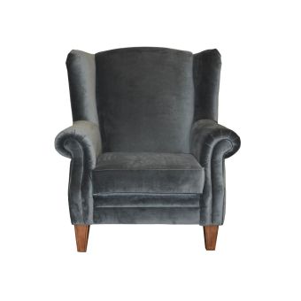 Darcy Fabric Wing Chair