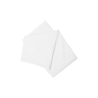 Cotton Polyester Flat Sheet - White